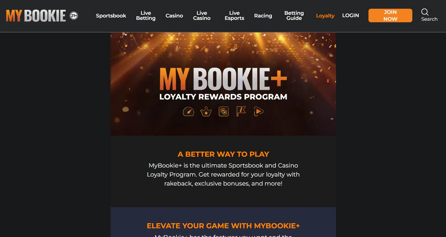 MyBookie mobile app experience