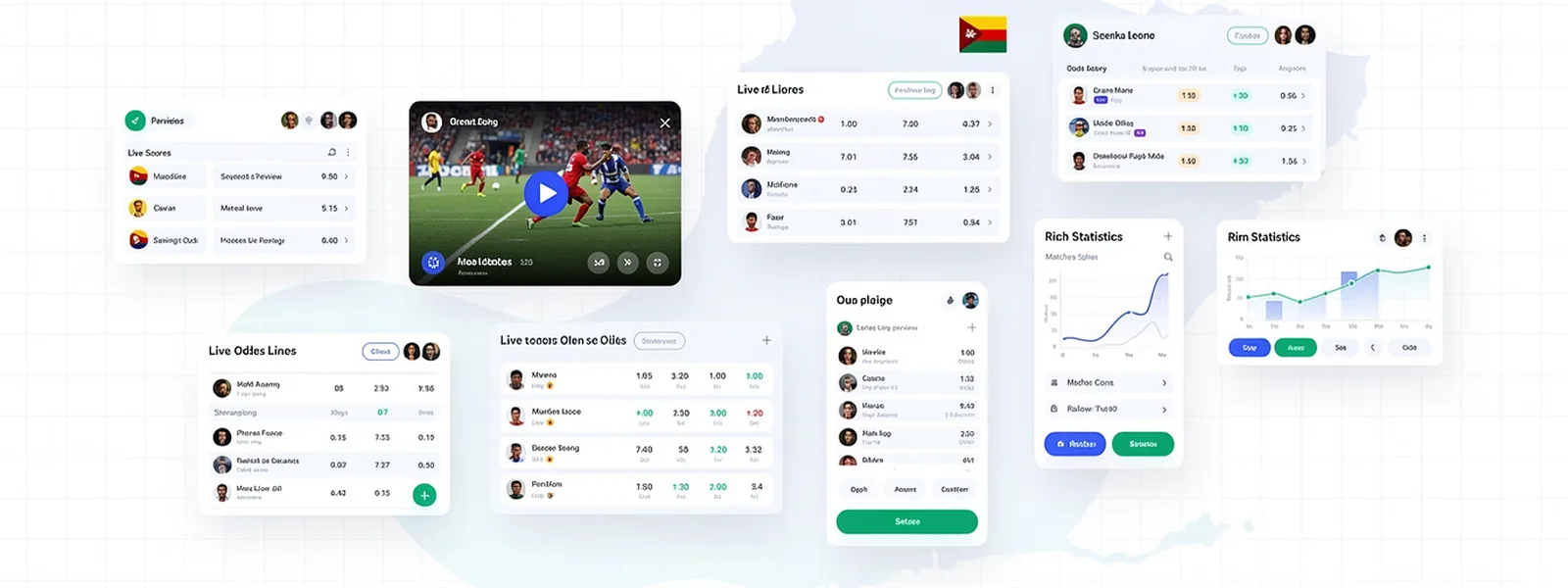 Sierra Leone landscape - sports betting guide